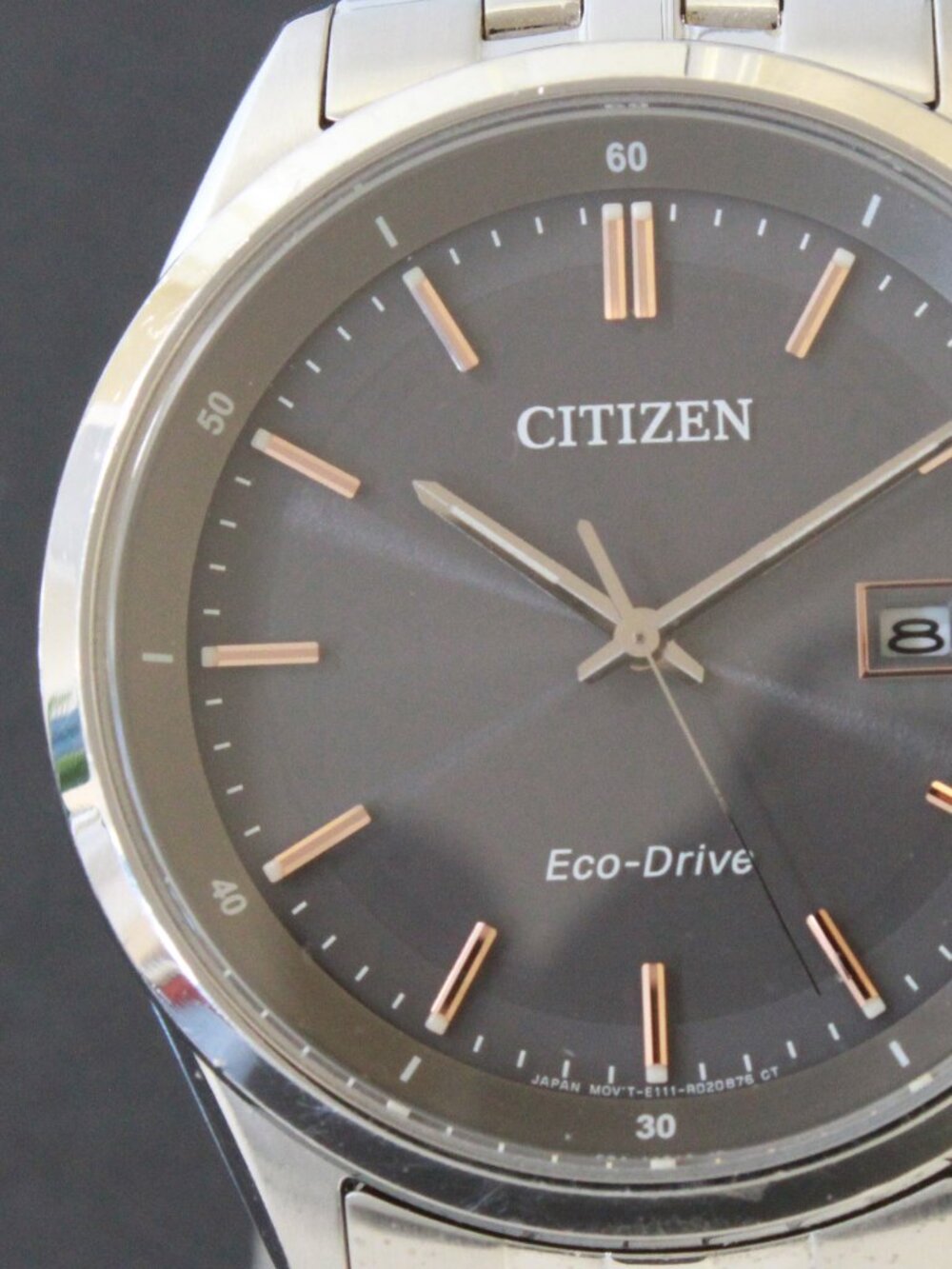 Citizen Contemporary Dress Men's Watch 41mm Grey Dial On Stainless Steel - Picture 8 of 16